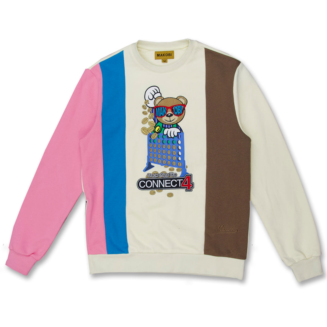 Makobi M4141 Connect Sweater in Natural