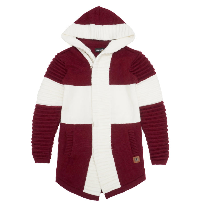 M4218 Giovanni Meji-Ohun Sweater - Bugundy 