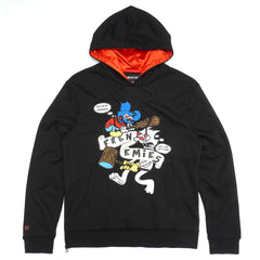 M4261 Frenemies Fleece Hoodie - مشکی