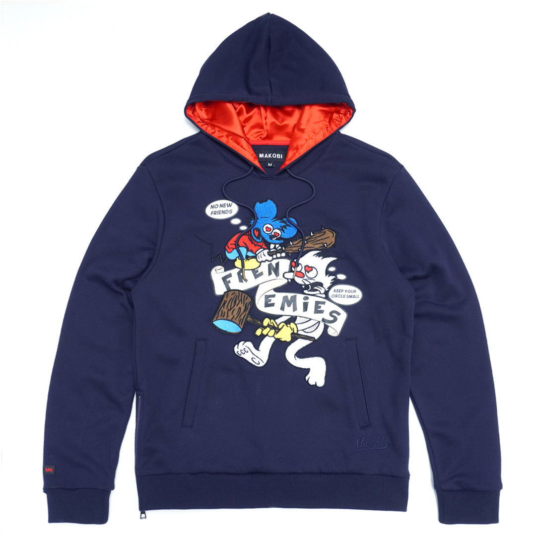 M4261 Frenemies Fleece Hoodie - نیروی دریایی