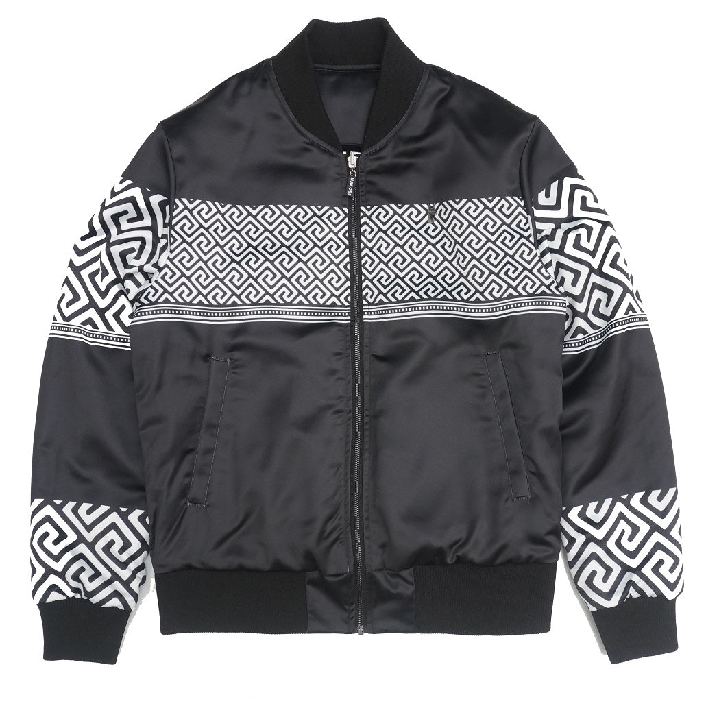 Makobi M4331 LEONE Reversible Jacket in Black, view 7