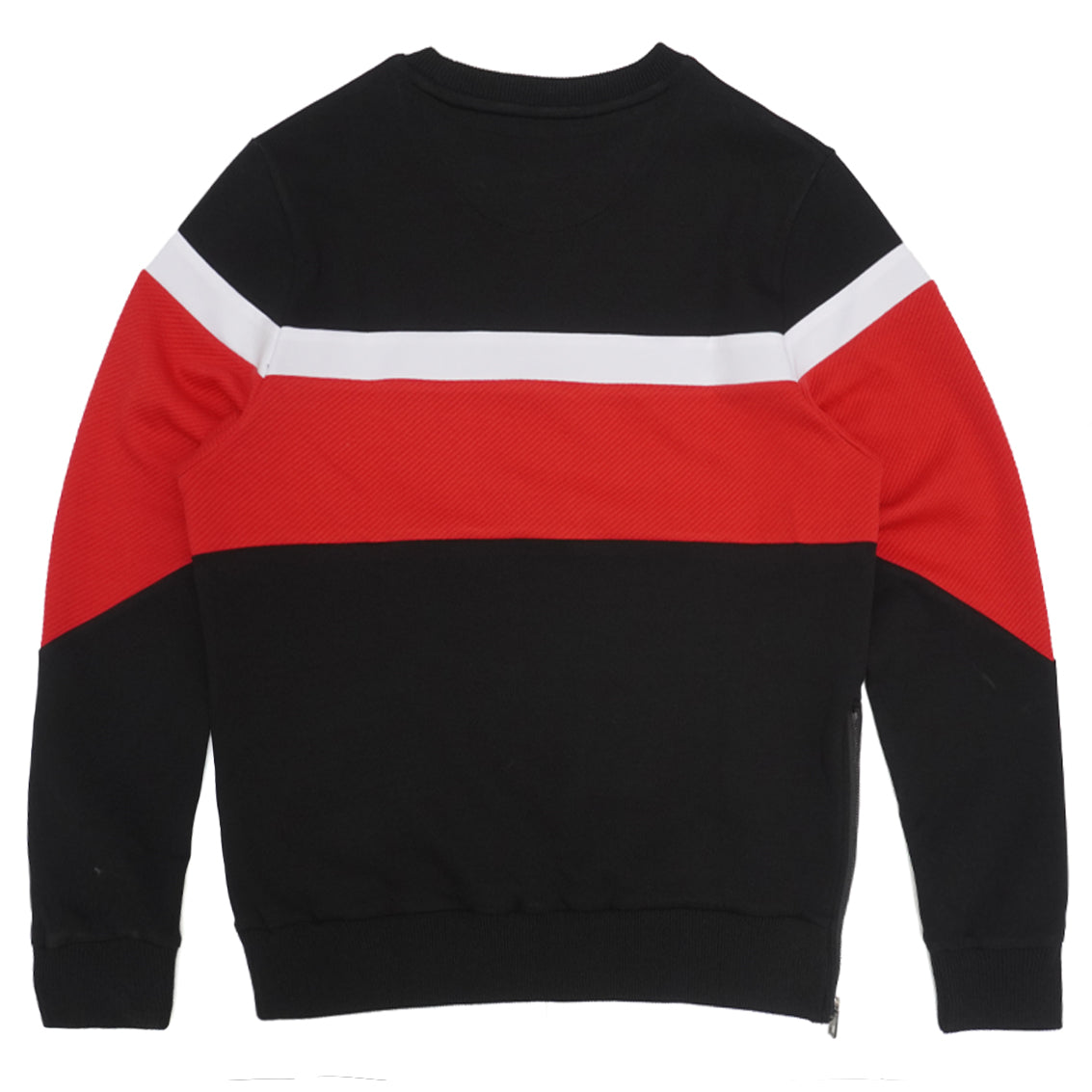M4392 Makobi Monogram Sweater - Black / Red