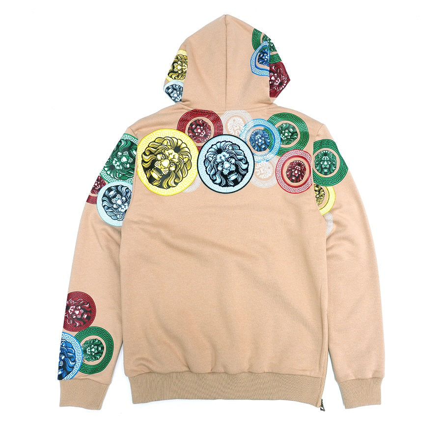 هودی پشمی آریه M4660 - خاکی