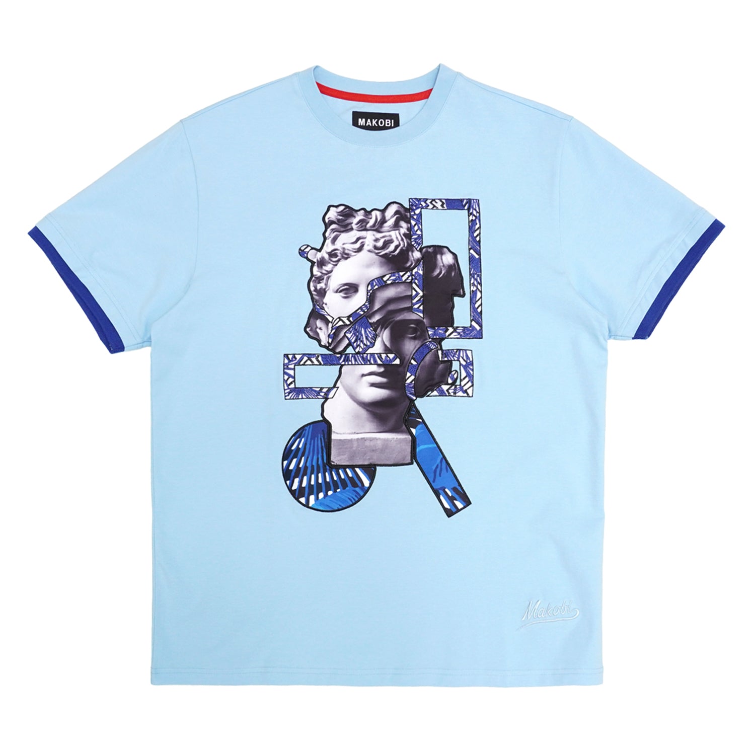 Makobi M545/M645 Makobi David Short Set in Blue, view 3