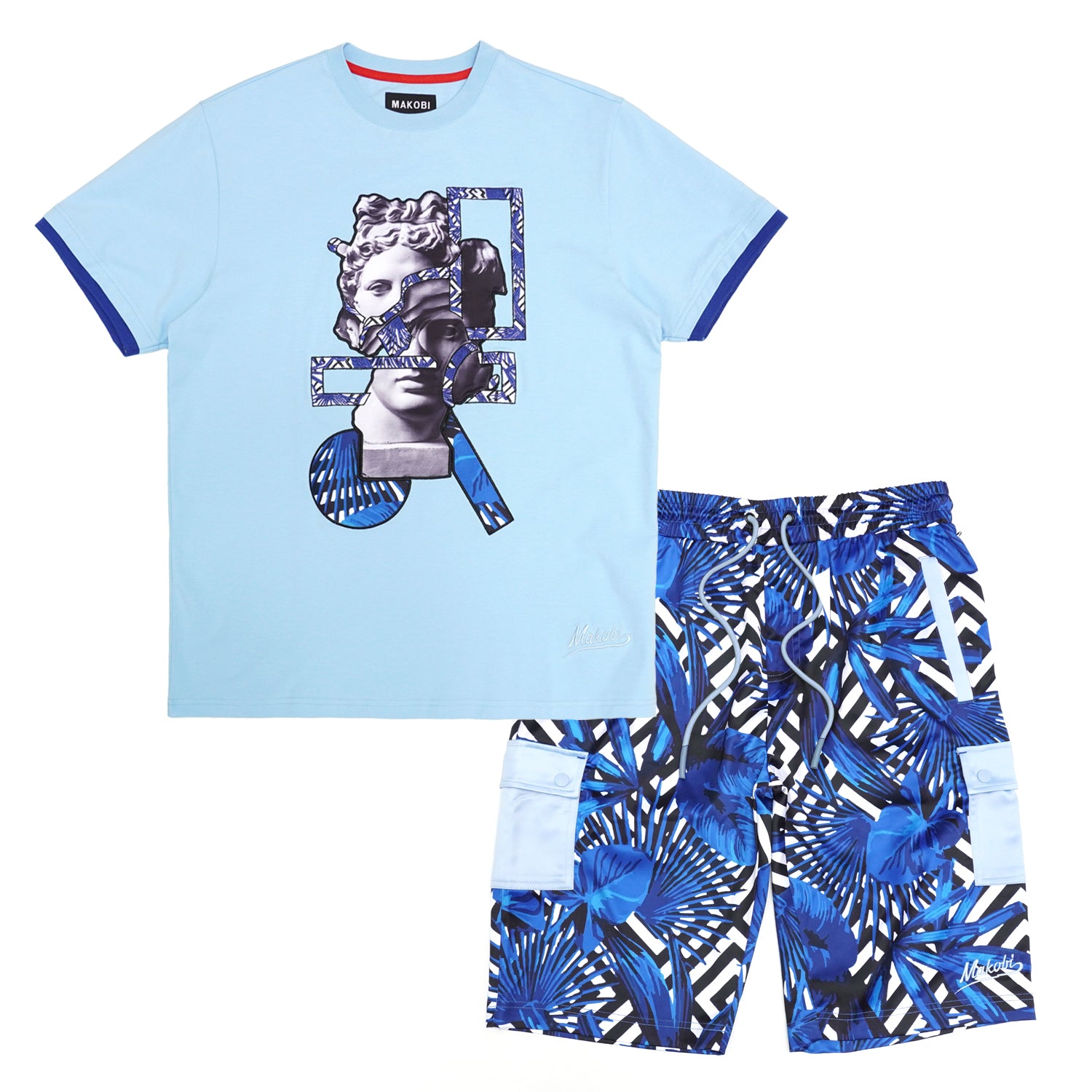 Makobi M545/M645 Makobi David Short Set in Blue