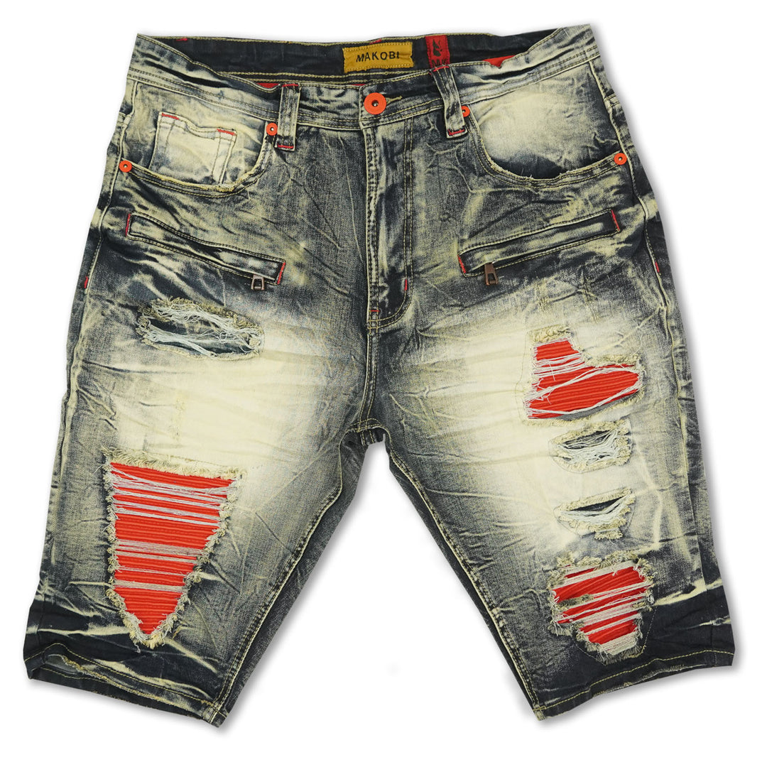 Makobi Tye Dye Denim Shorts Bundle Men Size outlet 48