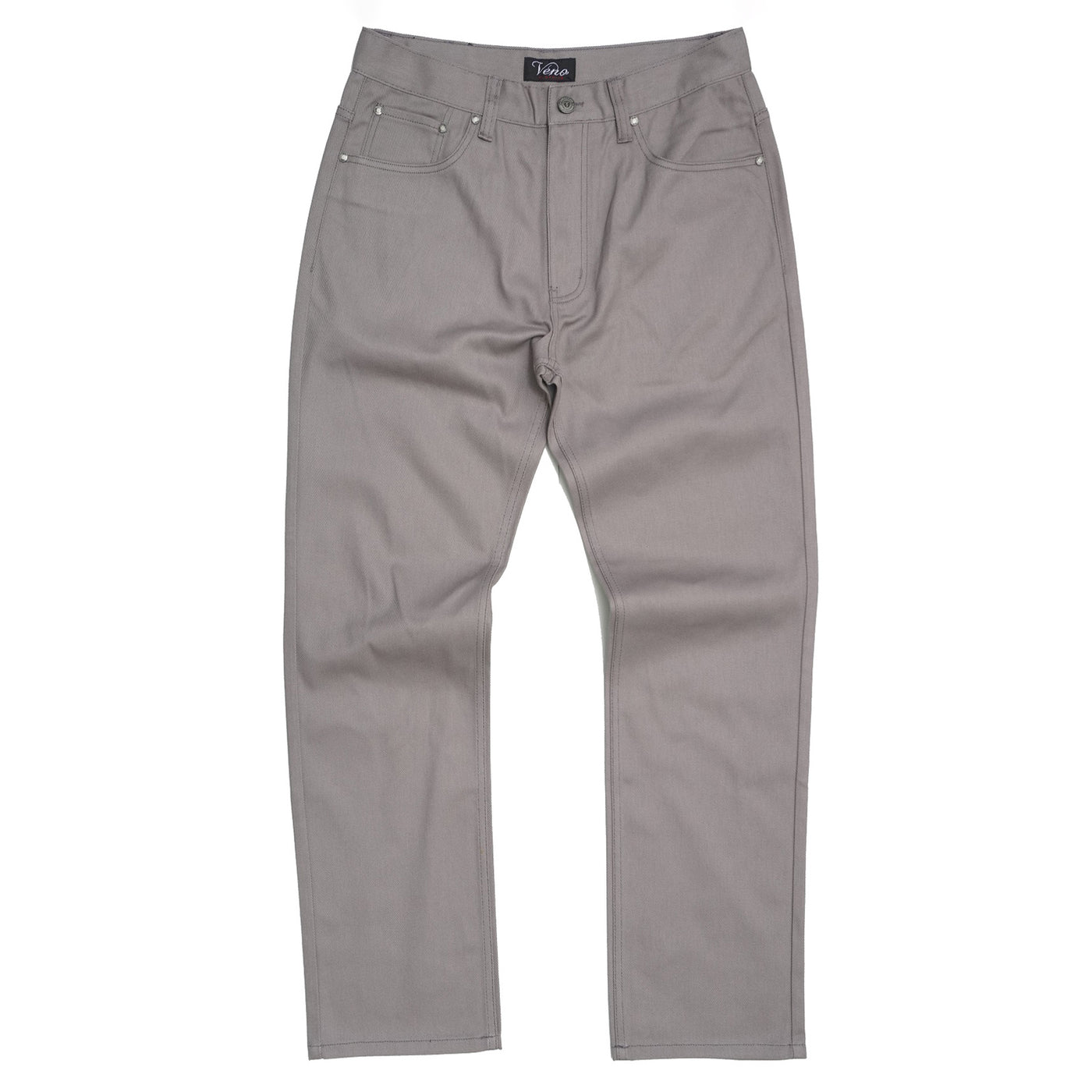 V1761 Veno Twill Denim Jeans - Light Gray – Makobi Jeans USA