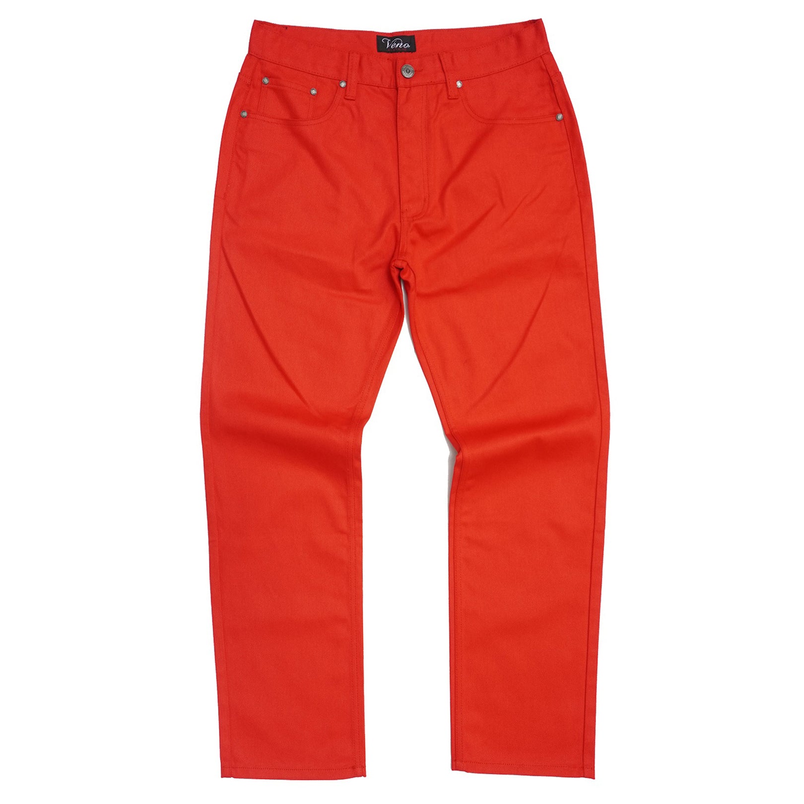 V1761 Veno Twill Denim Jeans - Red