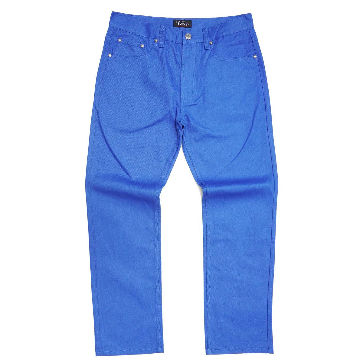 Makobi V1761 Veno Twill Denim Jeans in Royal Blue, view 2