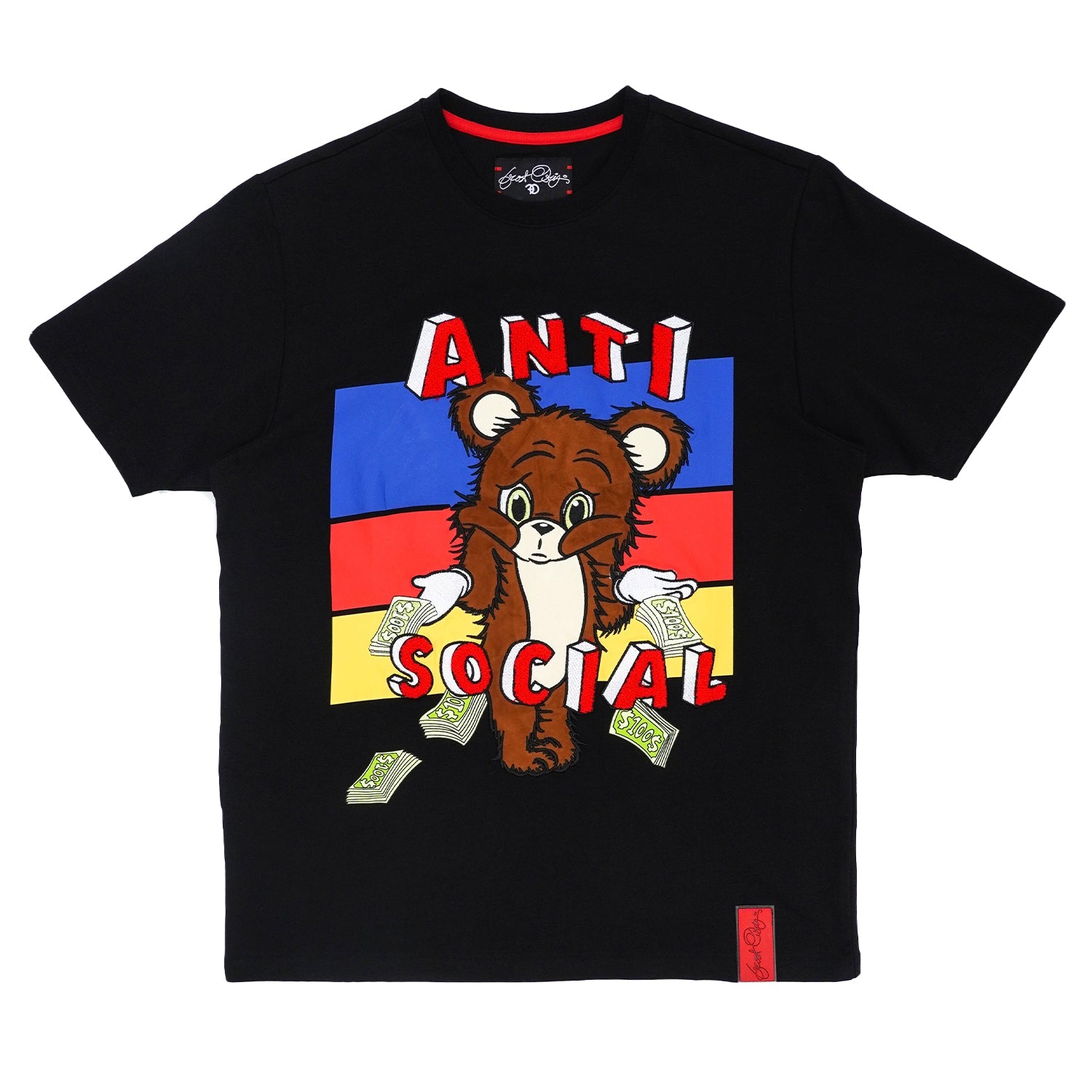 F170 Frost Anti Social Tee - Black