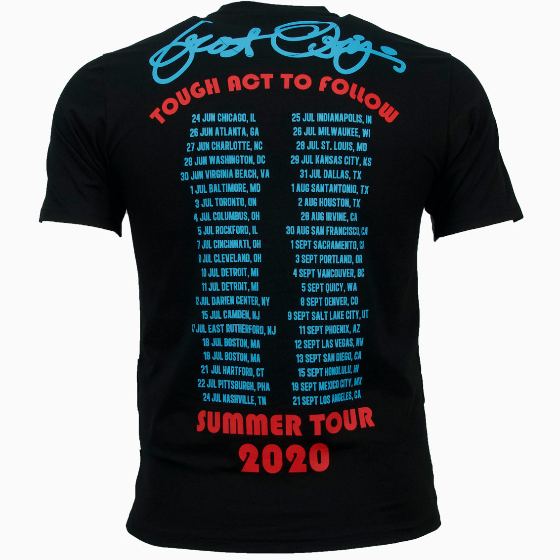 F106 Dear Sins World Tour Tee - Black