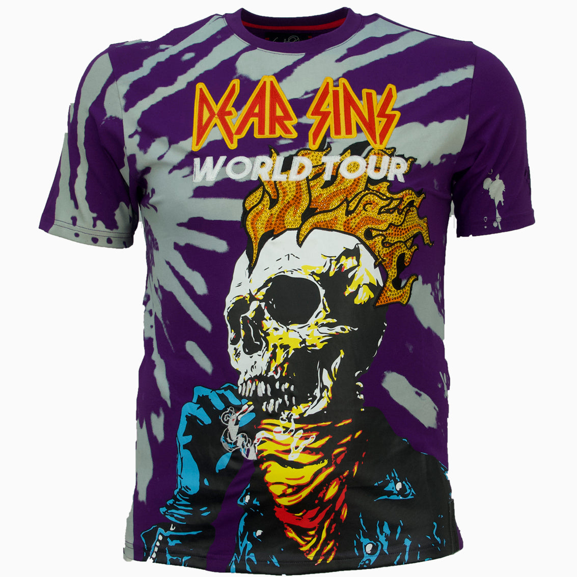 F106 Dear Sins World Tour Tee - Purple