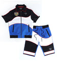 Makobi F534 Frost Worldwide Short Set in Black