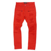M1944 Pipa Shredded Jeans - Red