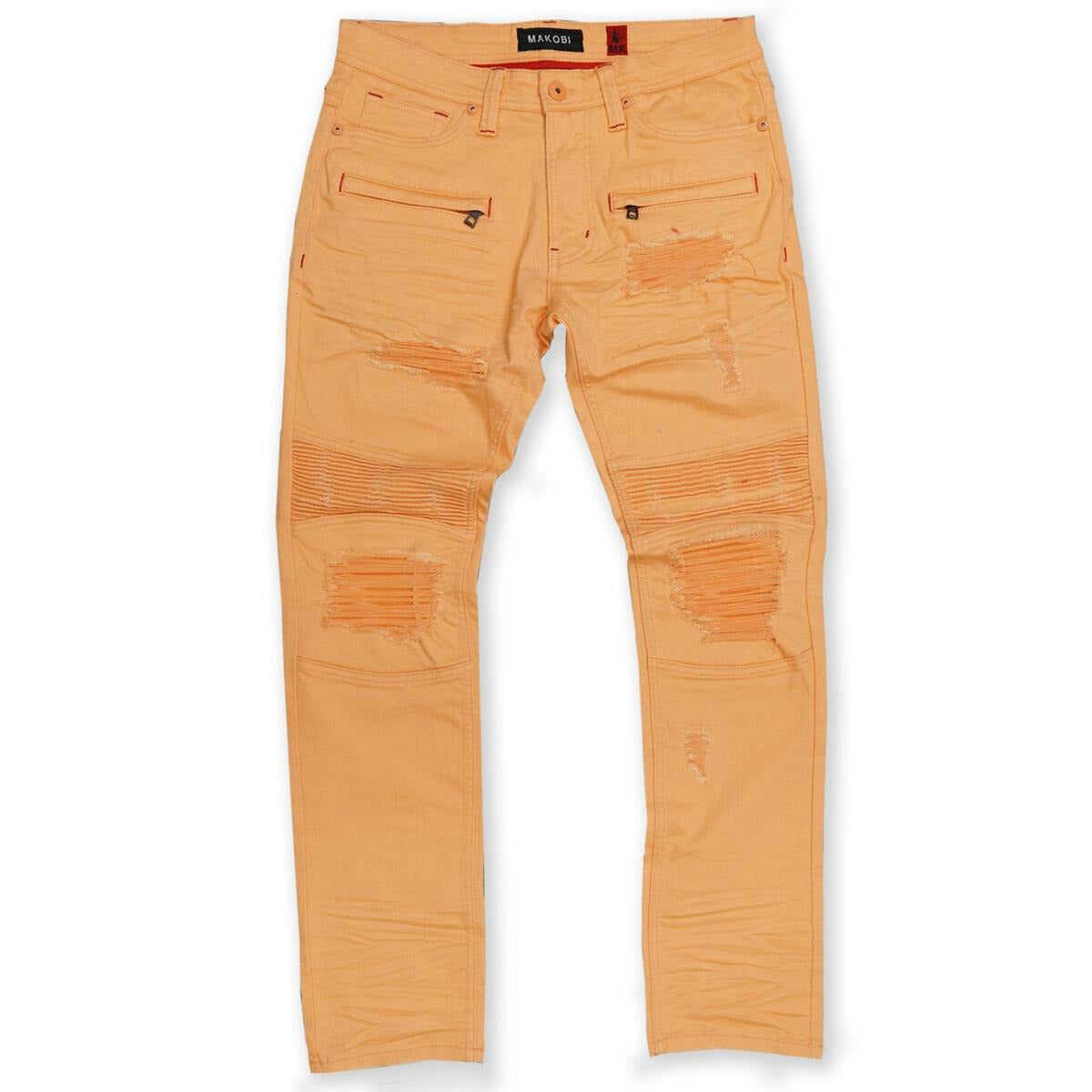 M1960 Shredded Twill Jeans - Peach