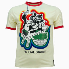 F115 Social Status Tee - Natural