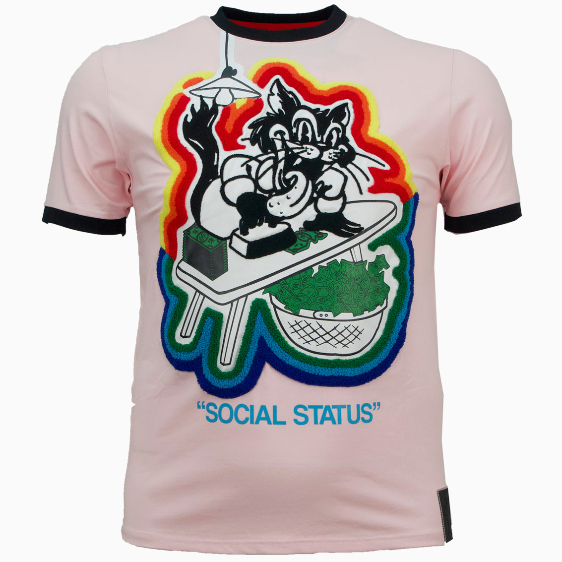 F115 Social Status Tee - Peach